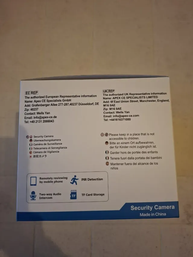 Telecamera di Sicurezza COCOCAM