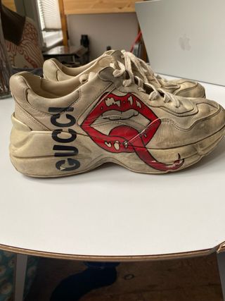 Zapatillas Gucci Rhyton Boca Talla 40