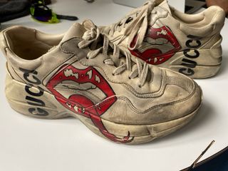 Zapatillas Gucci Rhyton Boca Talla 40