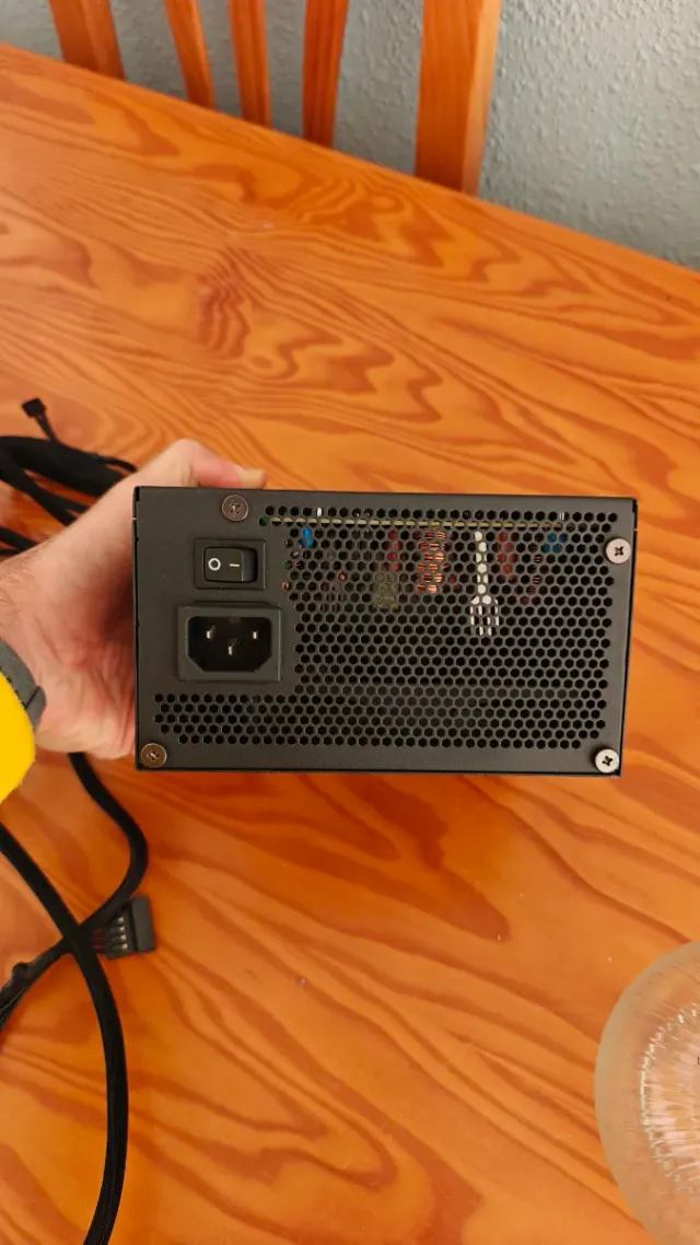 Fuente Alimentación 500w PC Negra