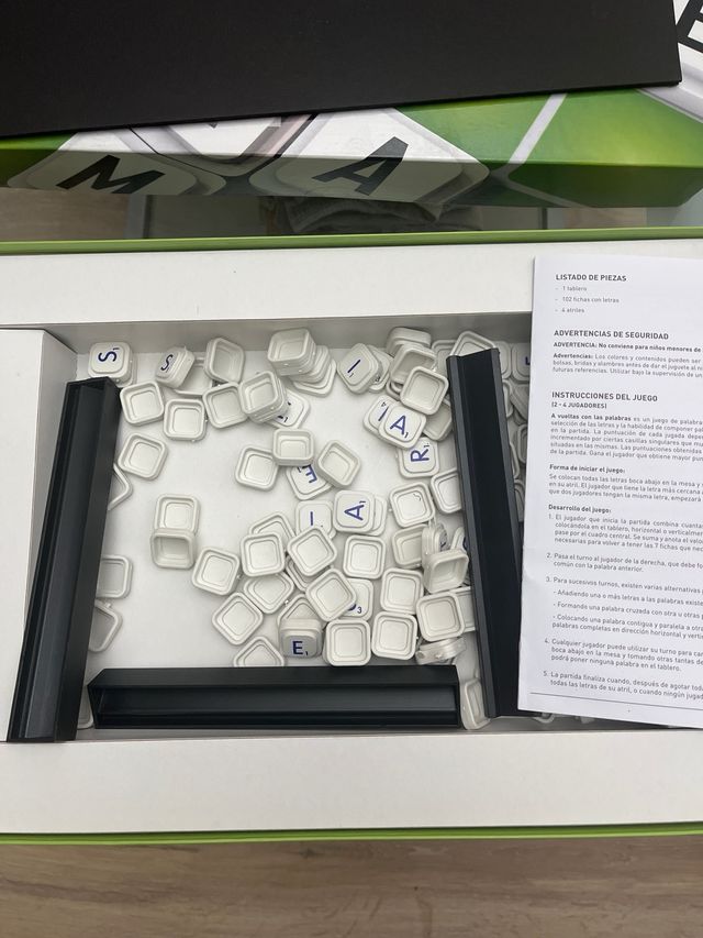 Juego A vueltas con las letras