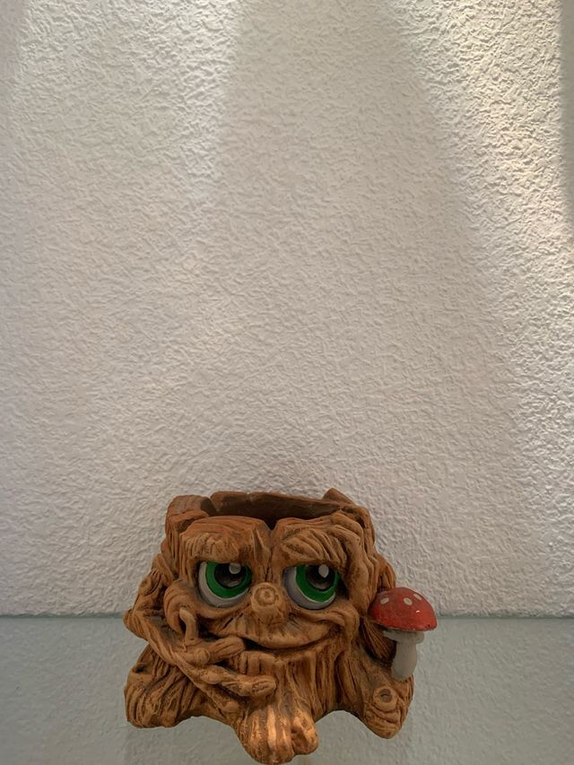 Macetero árbol cerámica con seta