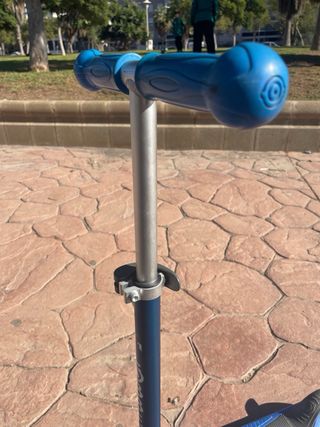 Patinete Globber 3 ruedas azul