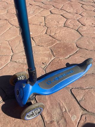 Patinete Globber 3 ruedas azul