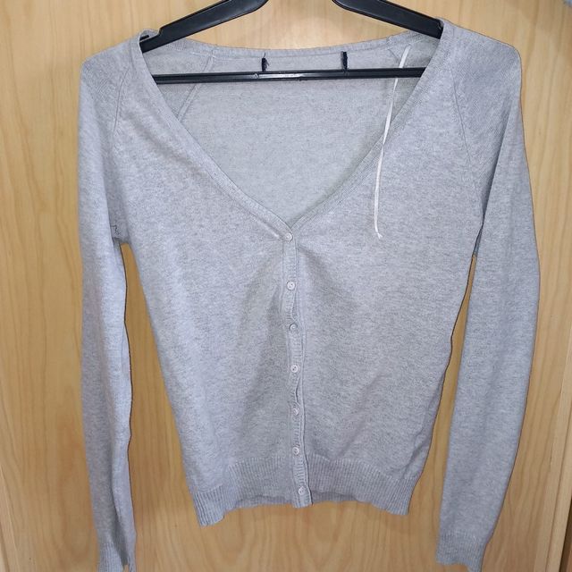 Cardigan Gris