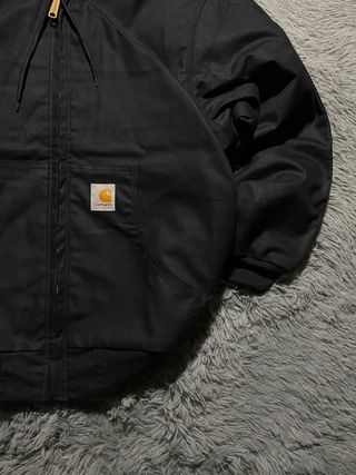 Chaqueta Carhartt Rework Negra Harrington Bomber