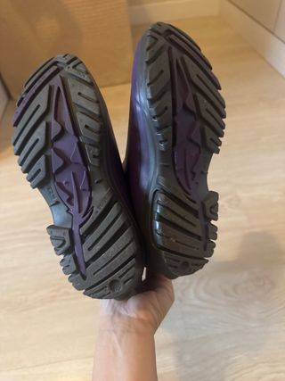 Botas de agua moradas Decathlon, 35-36