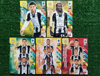 5 Carte Adrenalyn XL Panini Titans Udinese