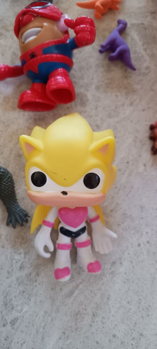 Set di giocattoli dinosauro coccodrillo Mr. Potato Scimmia