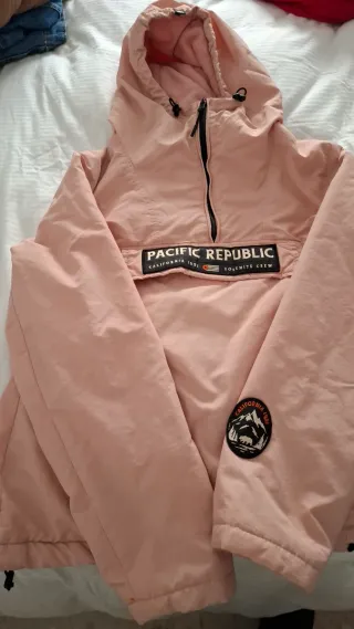 Chaqueta Canguro Rosa Pacific Republic
