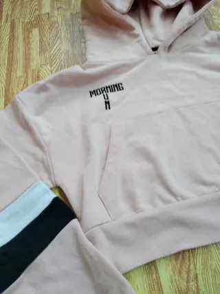 Sudadera corta mujer MORNING