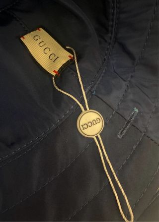 Chapéu bucket Gucci azul GG