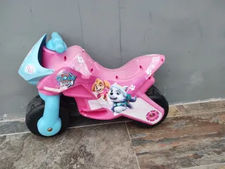 Moto de juguete Paw Patrol rosa
