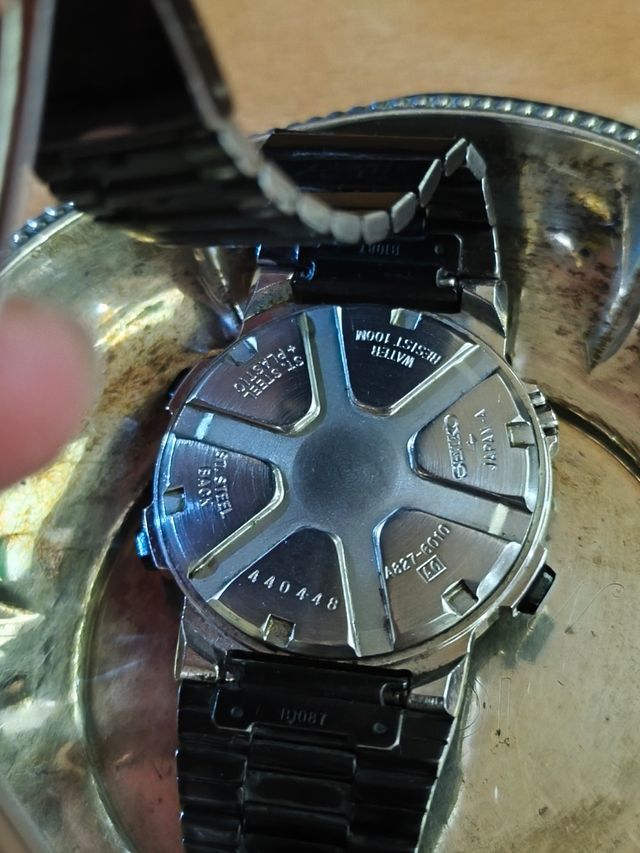 Muy Raro Reloj Seiko Yacht Timer Sports 100