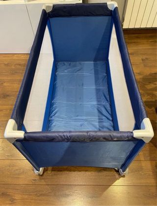 Cuna de viaje Asalvo Baby azul