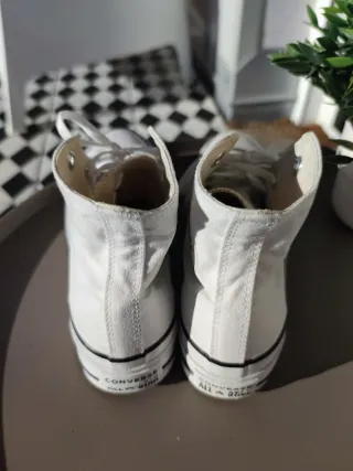 Converse All Star Plataforma Blancas