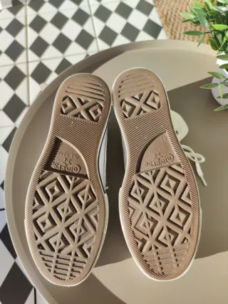 Converse All Star Plataforma Blancas