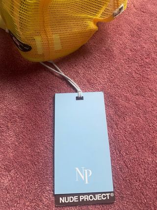 Gorra Nude Project Blanca y Amarilla