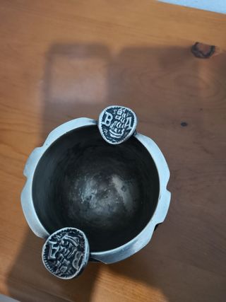 Copa de Plata Decorada