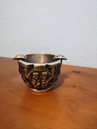 Copa de Plata Decorada