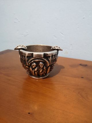 Copa de Plata Decorada