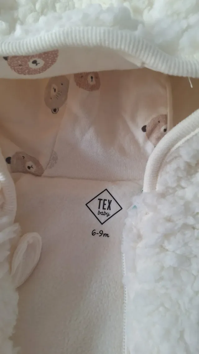 Buzo bebé borreguito nuevo