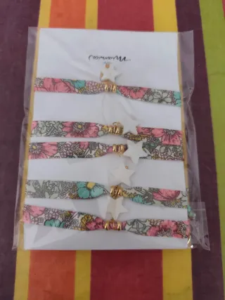 Lote 10 Pulseras Mujer Flores Ideales para regalar