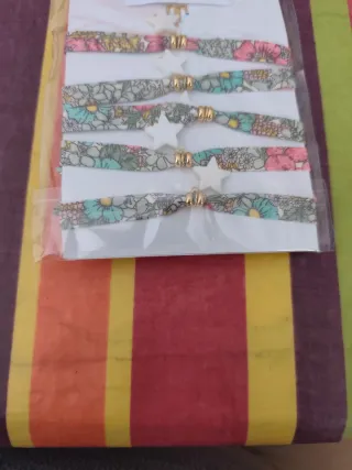 Lote 10 Pulseras Mujer Flores Ideales para regalar
