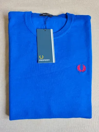 Jersey Fred Perry Azul Talla L