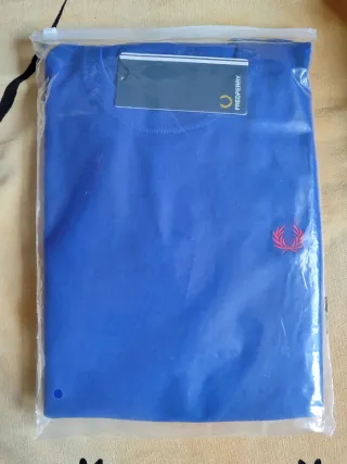Jersey Fred Perry Azul Talla L