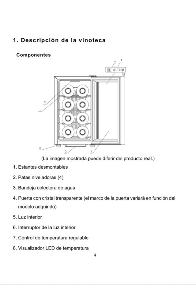 Vinoteca Saivod VS810B