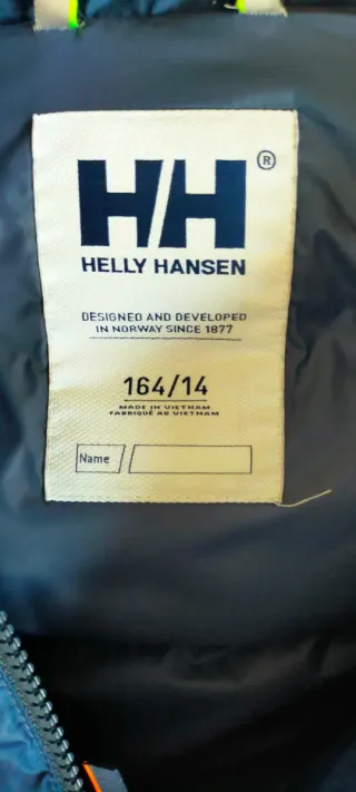 Abrigo Helly Hansen Azul Nuevo