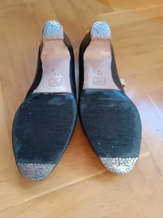 Zapatos Flamenco Talla 36 Suela Cuero