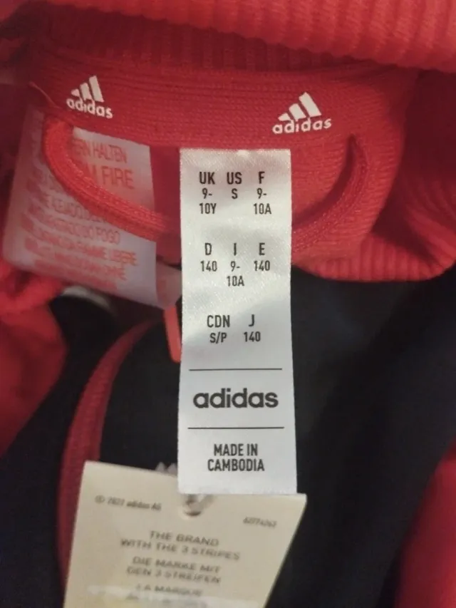 Conjunto Chándal Adidas Niño Talla S