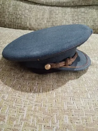 ANTIGUA GORRA PLATO OFICIAL FUNCIONARIO PRISIONES