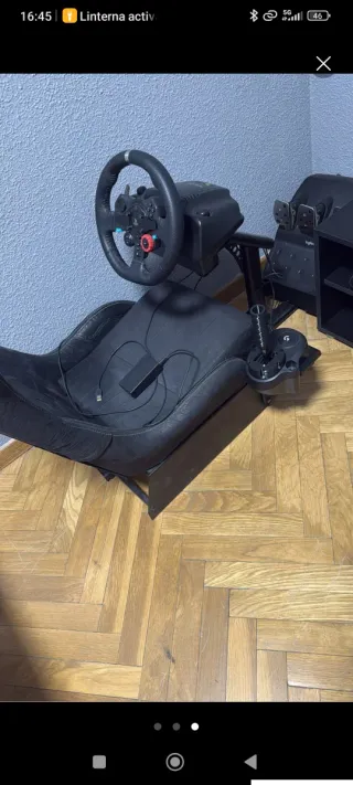 Soporte Palanca Cambios Playseat G29 y TH8S