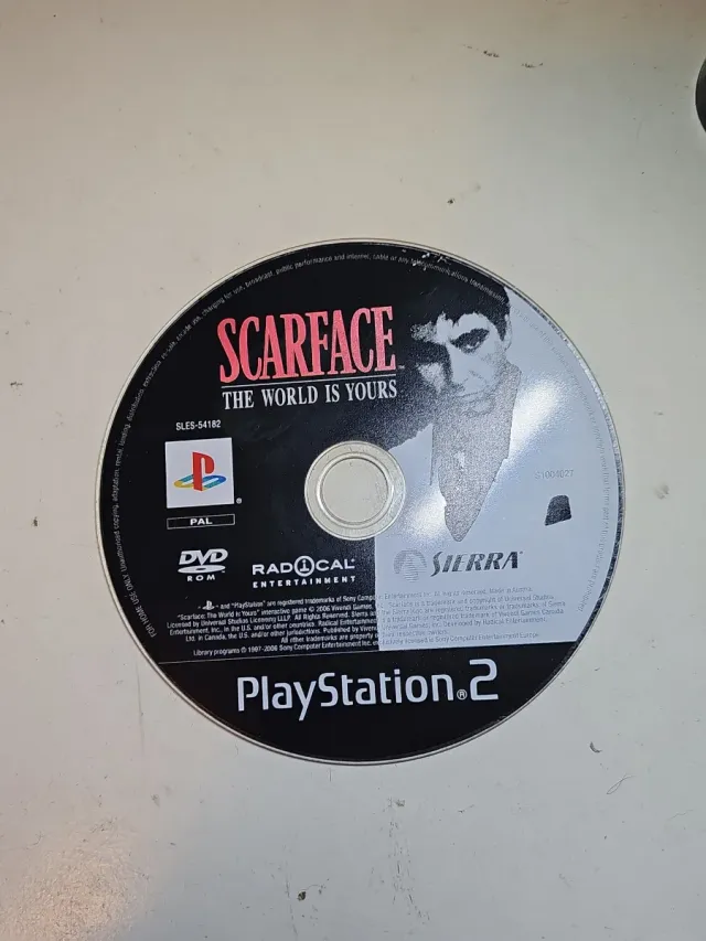 Scarface PS2 SIN CAJA