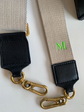 Bolso Zara Negro Cadena Dorada