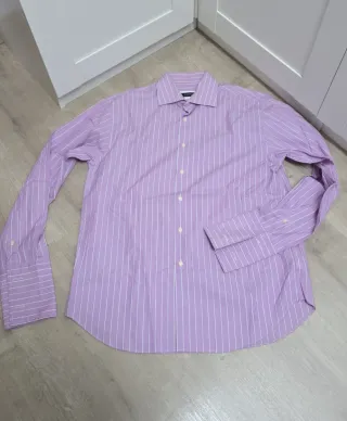 Camisa de rayas hombre
