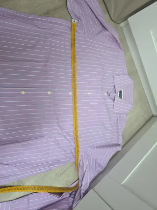 Camisa de rayas hombre