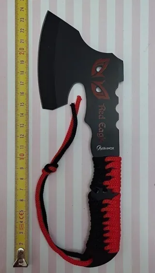 OFERTA. HACHA TÁCTICA DEPORTIVA RED EAGLE Y FUNDA