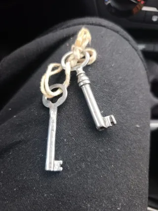 Antiguas llaves de armario o arcón