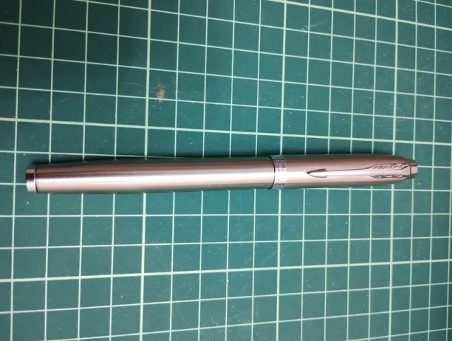 Pluma estilográfica Parker IM Acero - NUEVA