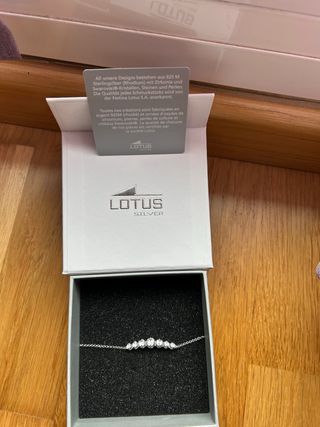 Pulsera Lotus Plata 925 con Circonitas