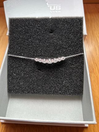 Pulsera Lotus Plata 925 con Circonitas