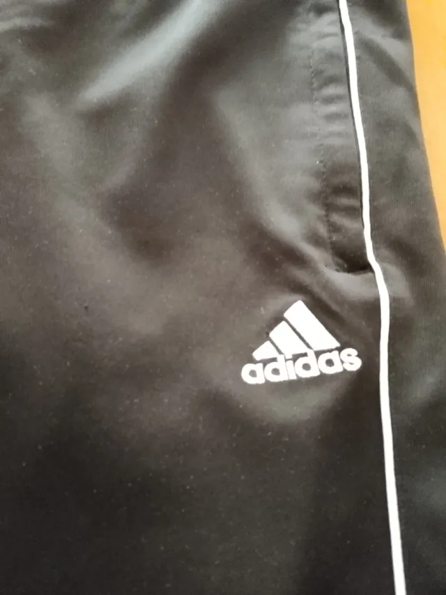 Pantalón chándal niño Adidas negro T.11-12 años
