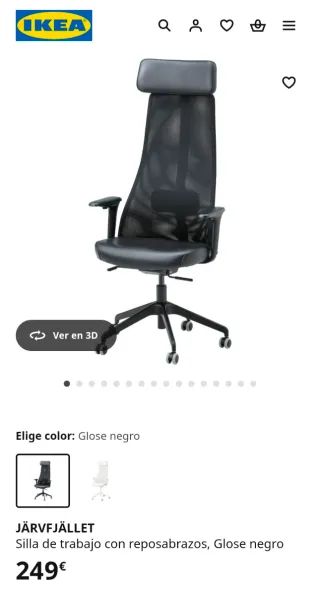 Silla ergonómica Ikea nueva en caja