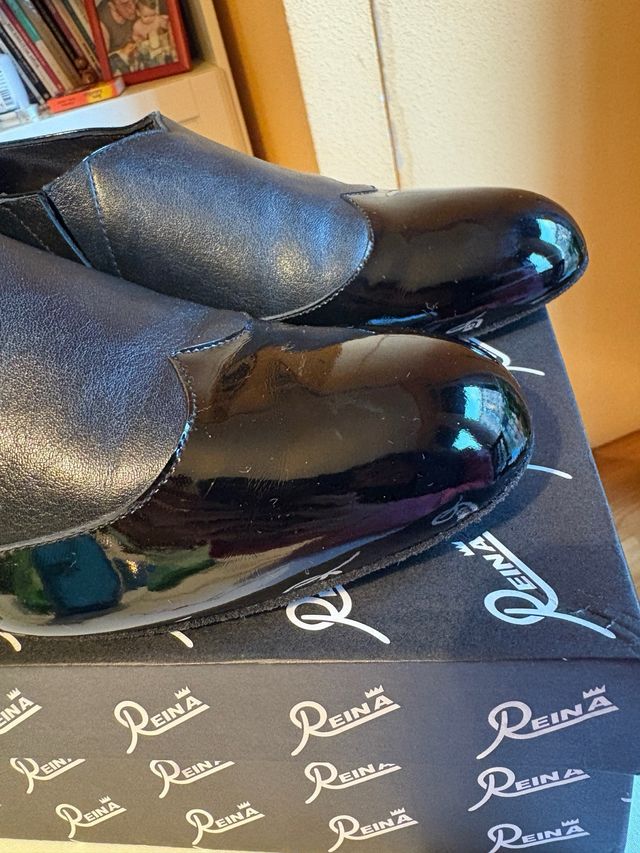 Zapatos de tango hombre negros