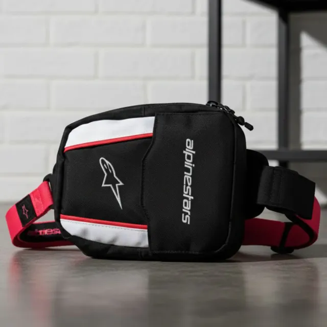 Pernera Alpinestars Negra y Roja