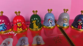 Scatola con 12 campane Disney - Scatola inclusa
